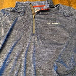 4XB Rare find Vineyard Vince performance 1/4 zip